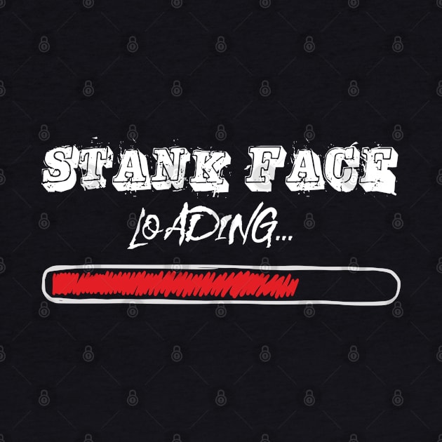 Stank Face Loading Metal Music Fan by Gothic Rose Designs